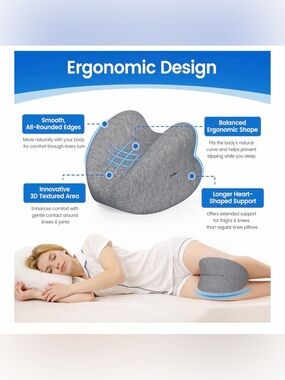 Ergonomic pillow for spine.